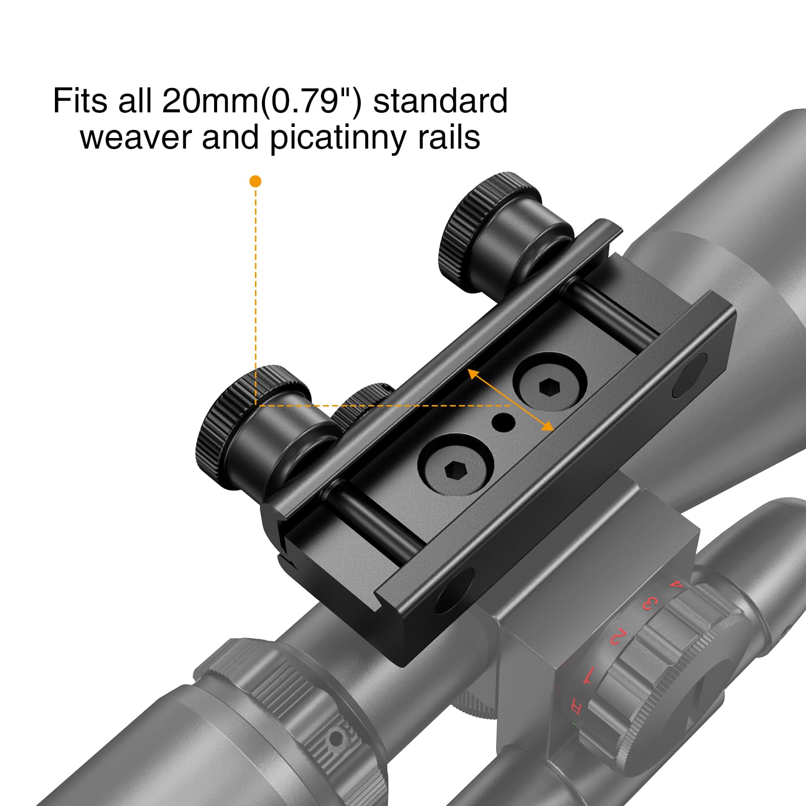 2.5-10X40E GREEN LASER INTEGRATED M10 OPTICAL SNIPER SIGHT - OPTICREV