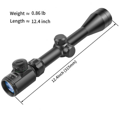 3-9X40EG OPTIC SCOPE RED GREEN RANGEFINDER - OPTICREV