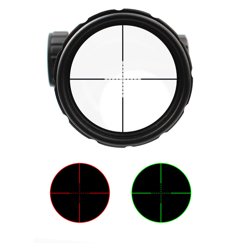 Tgtsoptic™  M9 3-10X42E Fishbone Red Laser Sight Integrated Scope