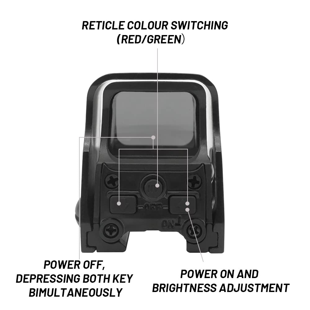 551 HOLOGRAPHIC WEAPON SIGHT - OPTICREV