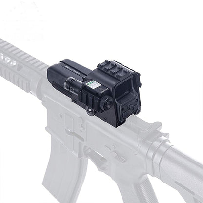 552G HOLOGRAPHIC WEAPON SIGHT+GREEN LASER - OPTICREV