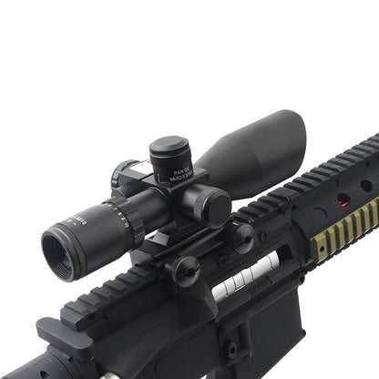 Tgtsoptic™  2.5-10X40E Red Laser Integrated Optical Sniper Scope