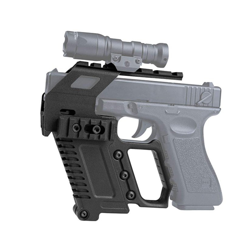 TACTICAL AREA PISTOL KIT INSTALLATION W/RAIL PANEL ABS FOR GLOCK G17,G18,G19 - OPTICREV